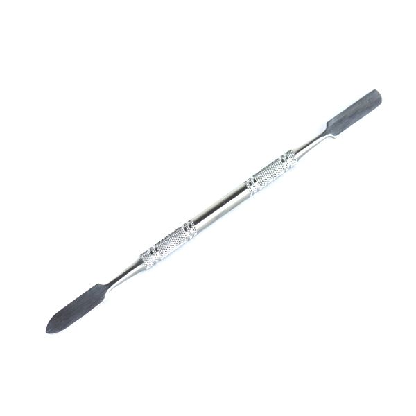 Doppelseitiger Spachtel aus Metall für präzises Arbeiten