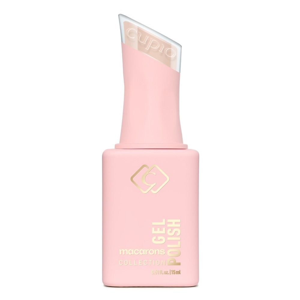 Produktbild von Cupio Gellack Macarons Collection Cappuccino 15ml, pastelliger Gel-Nagellack mit hoher Deckkraft und langer Haltbarkeit