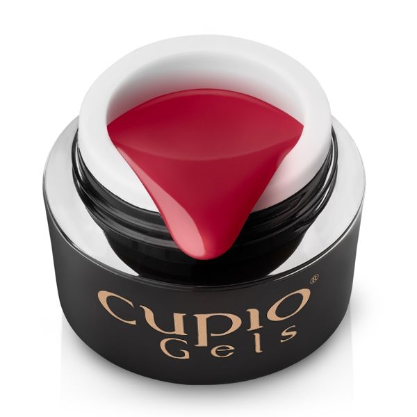 gel_2ndary_imperial_red Öffner Tiegel von Cupio Gels mit rotem Nagellack