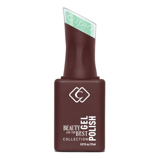 d0326 Flasche mit schokoladenbraunem Gel-Nagellack von Cuppa, 15 ml
