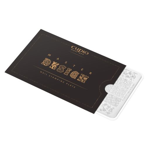 master_design_nature_queen_c7600_b Cupio Master Design Nagel-Stempelplatte mit verschiedenen Mustern für Nailart