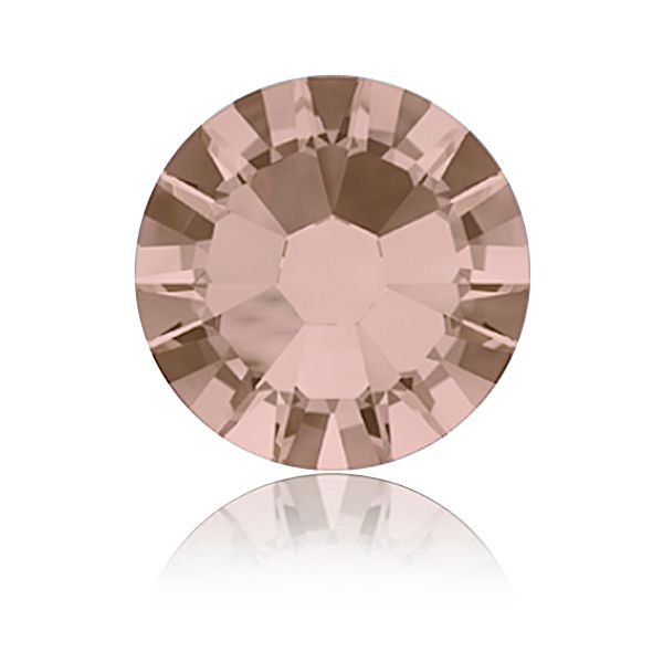 Facettierter runder rosa Kristall ideal für Schmuck und Bastelprojekte