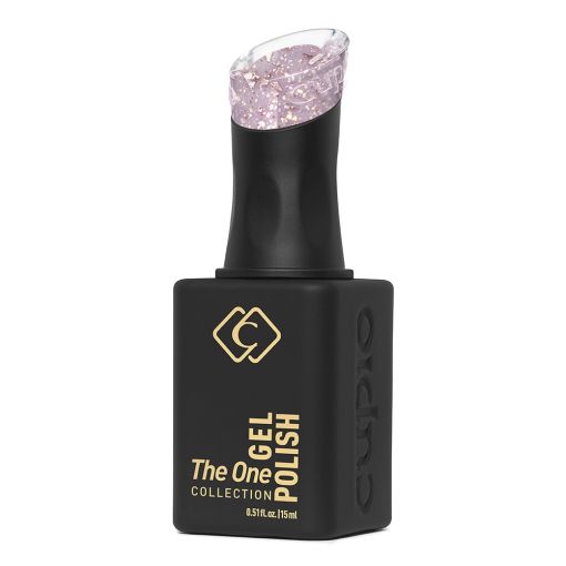 c9953_b Cupio Gel Polish Flasche 15ml aus der The One Kollektion in Rosé mit glitzerndem Deckel