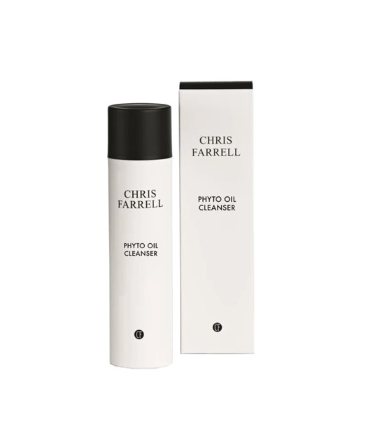 Flasche und Verpackung des Chris Farrell Phyto Oil Cleansers