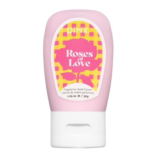 crema_roses_c9081 Handcreme 'Roses of Love' in pinker Tube mit floralem Design