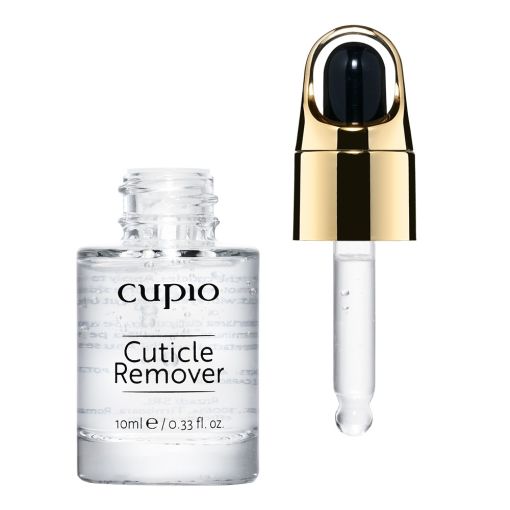 Flasche mit Cupio Nagelhautentferner 10ml und Pipette
