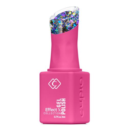 Pinkfarbener Glitter Effekt Gel Nagellack 8ml Flasche