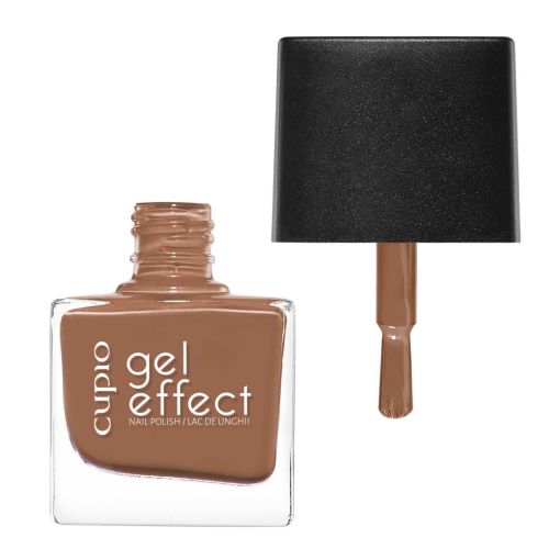 Flasche Cupio Gel Effect Nagellack mit Pinsel in Braun