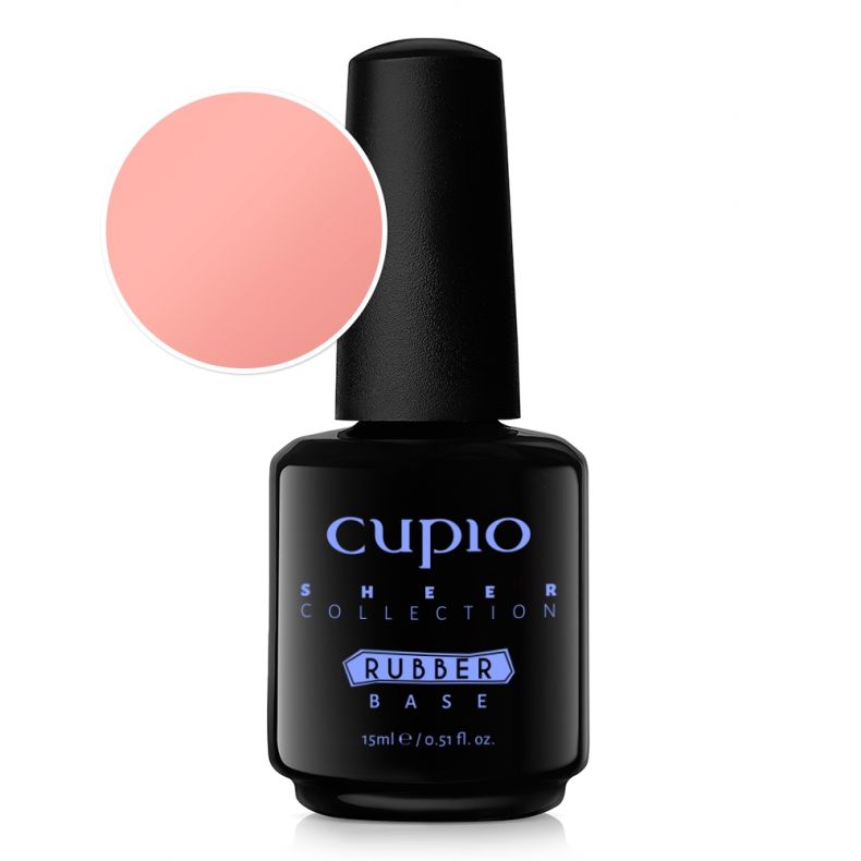 Rubber Base Sheer Collection - Sweet Apricot 15ml