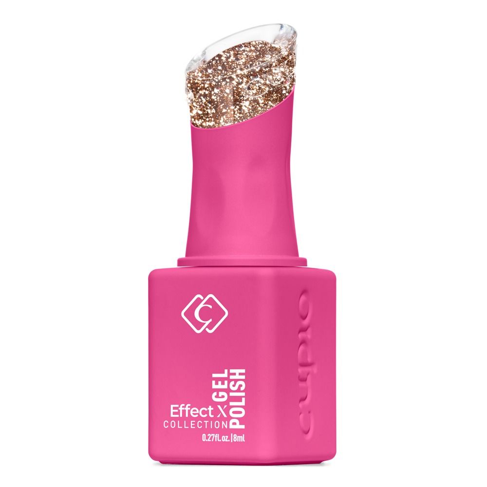 Cupio Gellack Effect X Collection - Sparkling Divas Gold Society 8ml