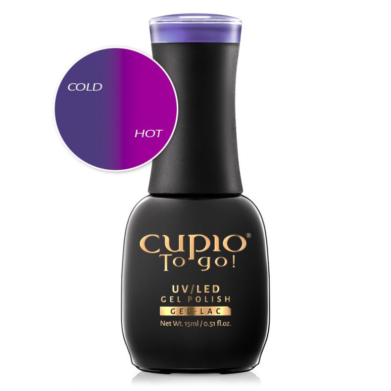 Cupio To Go! UV/LED Gel Polish in der Flasche mit Farbwechsel von kalt zu warm