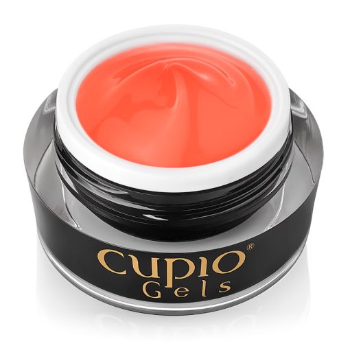 pastel_neon_builder_gel_bittersweet_c7931_1 Tiegel mit korallfarbenem Gel von Cupio für Nagelkunst