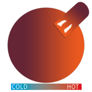 Cupio Thermo Gel Aubergine-Orange