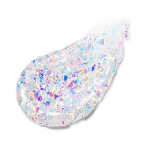 revogel_carnival_1 Transparente Gel-Essenz mit schimmernden, bunten Glitzerpartikeln