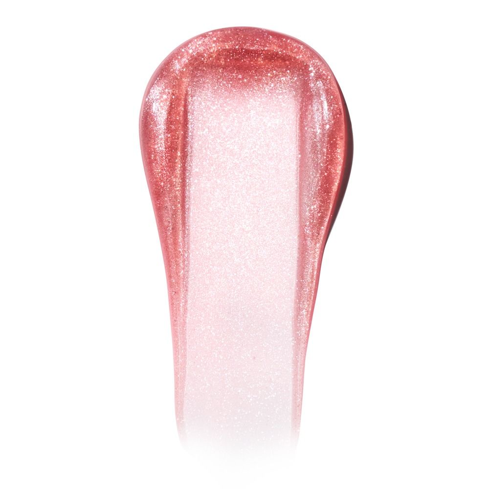 Textur des Ribells Sugar Baby Lippen-Gloss – Blush Elixir 15 ml von Cupio, roséfarbener Lipgloss mit feinem Schimmer für sofortigen Volumeneffekt