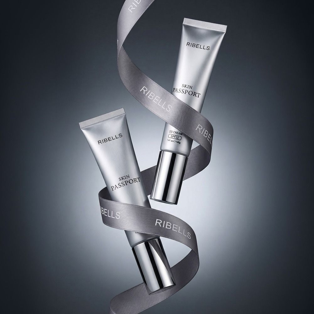 Produktbild der DD Cream Ribells Skin Passport - Light Travel von Cupio, leichte Textur mit SPF 32 für ebenmäßigen, strahlenden Teint, Feuchtigkeit, Anti-Aging und ideal für unterwegs