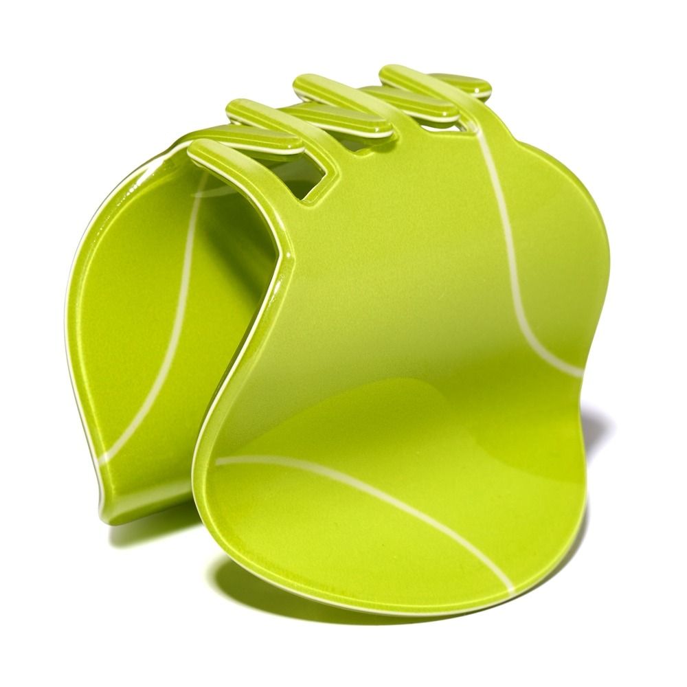 Leuchtend grüner Haarclip Cupio Tennis Club im Tennisball-Design mit sicherem Halt für schnelle, stylishe Sommerfrisuren