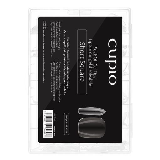 short_square_c7647-1-Kopie Set von Cupio Short Square Tipps für Nageldesign und DIY-Maniküre