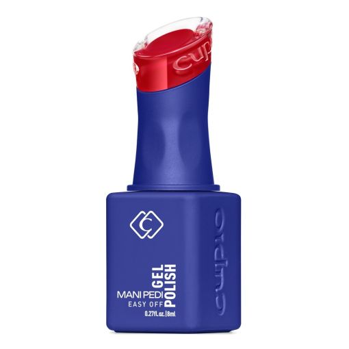 Cupio Gel Polish Nagellackflasche blau und rot