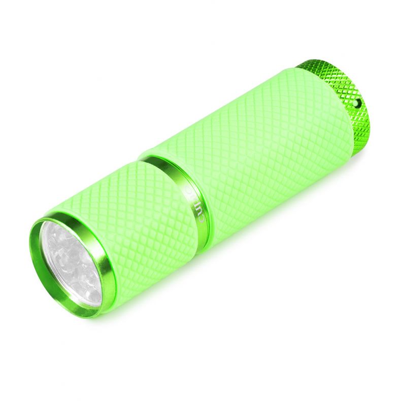 lampa_led_mini_revolamp_9w_verde_b9vMDOj9N9ktjS Grüne Taschenlampe mit LED und griffigem Design