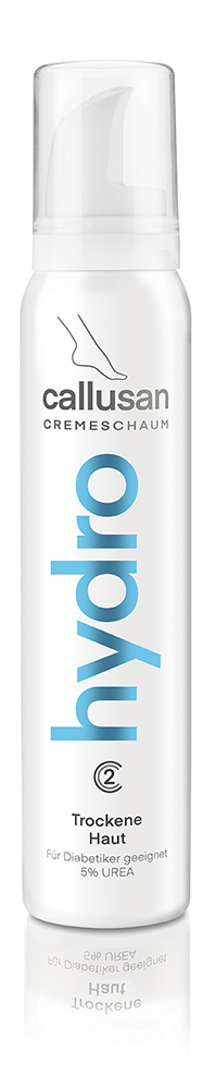 Callusan Cremeschaum HYDRO C2-125ml Callusan Hydro Cremeschaum zur Pflege trockener Haut, geeignet für Diabetiker