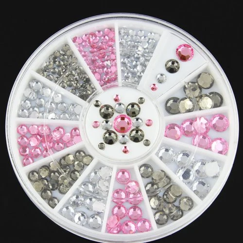 Produktabbildung: Nailart-Karussell mit Nagelsteinen – L18