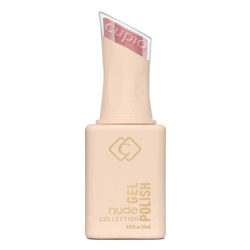 Produktbild von Gellack Cupio Nude Collection Chocolate 15 ml, Nude-Gelpolish in warmer Schokoladentönung mit hoher Deckkraft und glänzendem, glitzerfreiem Finish für langanhaltende Maniküren