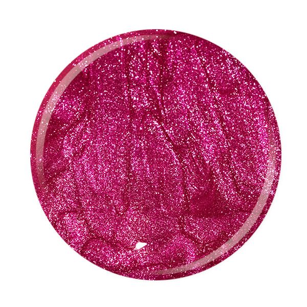 Pinky glitter powder for artistic and vibrant makeup designs