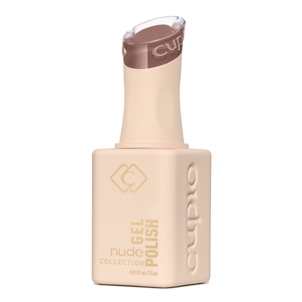 Produktabbildung: Cuccio Nude Collection Gel Polish, Gel-Nagellack in hellem Nude-Beige, 15 ml Flasche