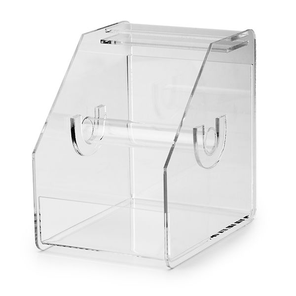 suport_7 Transparenter Acryl Spender für Informationsmaterialien