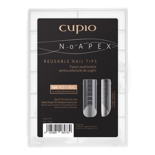 Cupio wiederverwendbare Tips – No Apex 120 Stk