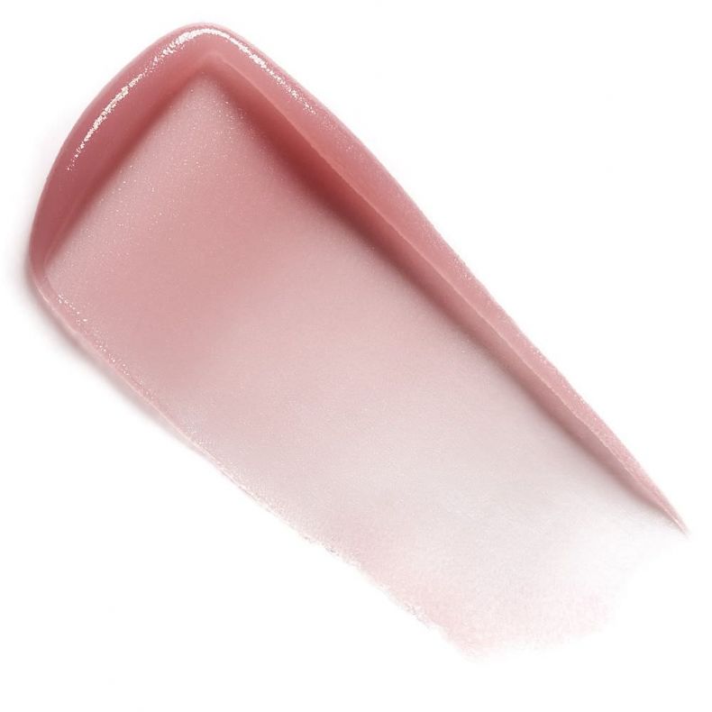 Farbanstrich eines glänzenden, rosafarbenen Lippenstifts