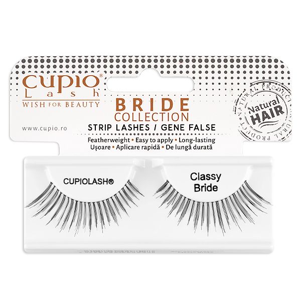 CUPIO LASH Classy Bride Strip Lashes für einen natürlichen und langanhaltenden Wimpernlook