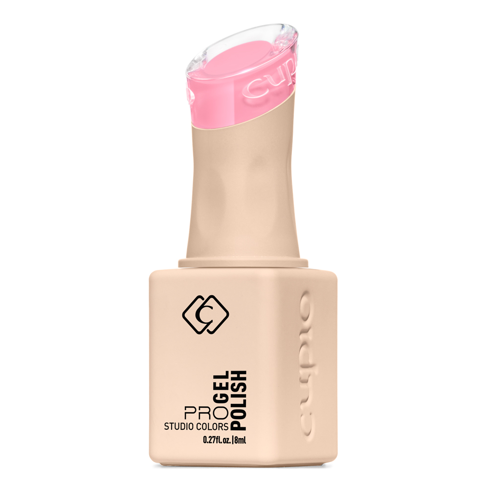 Cupio Gellack PRO Studio Colors Pretty Please 8ml, rosa Gel Polish Flasche für professionelle Nageldesigns mit intensiver Farbe