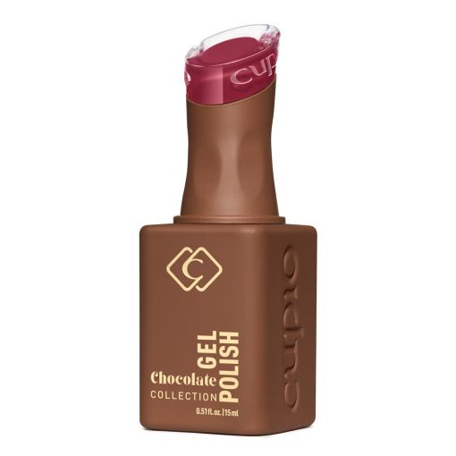 Cupio Gel-Nagellack in Schokoladenfarbe, 15ml Flasche