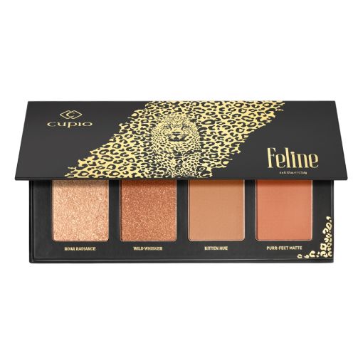 paleta_feline_c8619_b Cupio Feline Lidschattenpalette mit vier Farben für vielfältige Make-up-Looks
