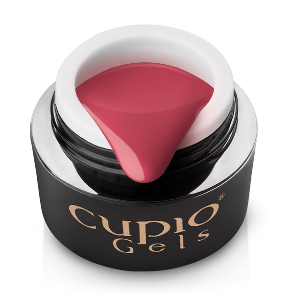gel_2ndary_cosmopolitan Cupio Gels Nagellack in einer schwarzen Dose mit zart rosa Farbe