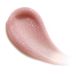 stone_swatch_1 Rosa Creme mit Glitzer in Tropfenform auf weißem Hintergrund