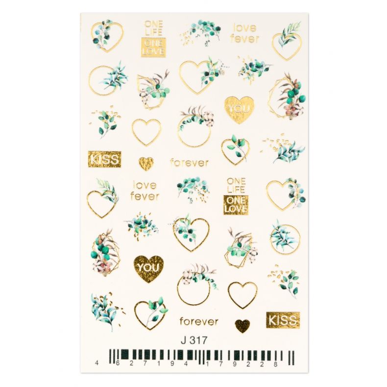 Cupio  Nageltattoo - 2D J317