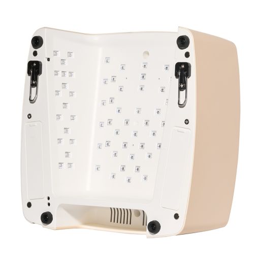 Unterseite eines beige-weißen UV-LED-Nageltrockners