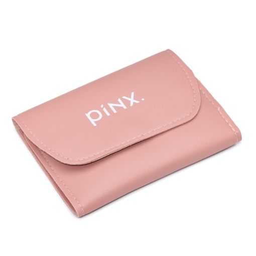 Rosa pinx Geldbörse aus Kunstleder, kompakt
